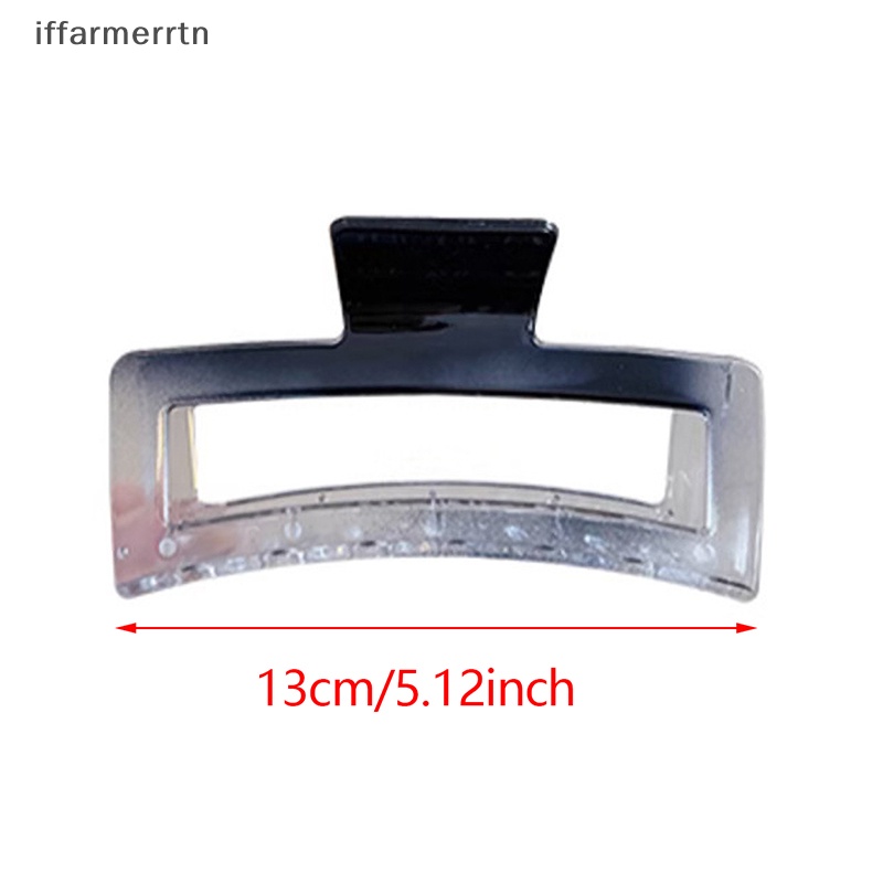 Kẹp Tóc Hình Cá Mập Màu Gradient Phong Cách Hàn Quốc Thời Trang Cho Nữ