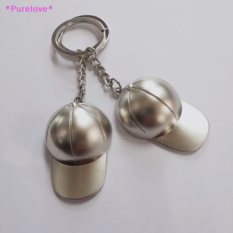 Móc Khóa Hình Nón Lưỡi Trai Thời Trang Dành Cho Nữ Mới