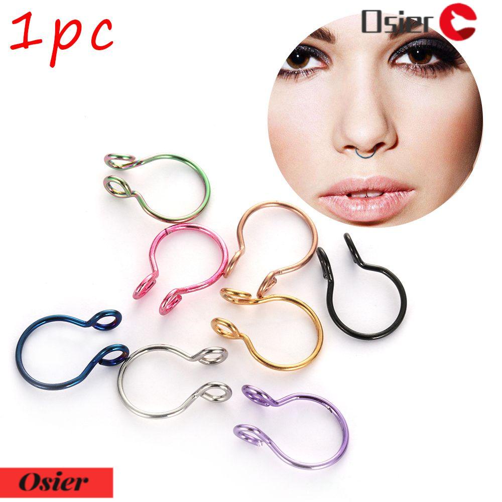 OSIER1 Khuyên Mũi Đường Kính 8mm Thời Trang Cá Tính Cho Nữ