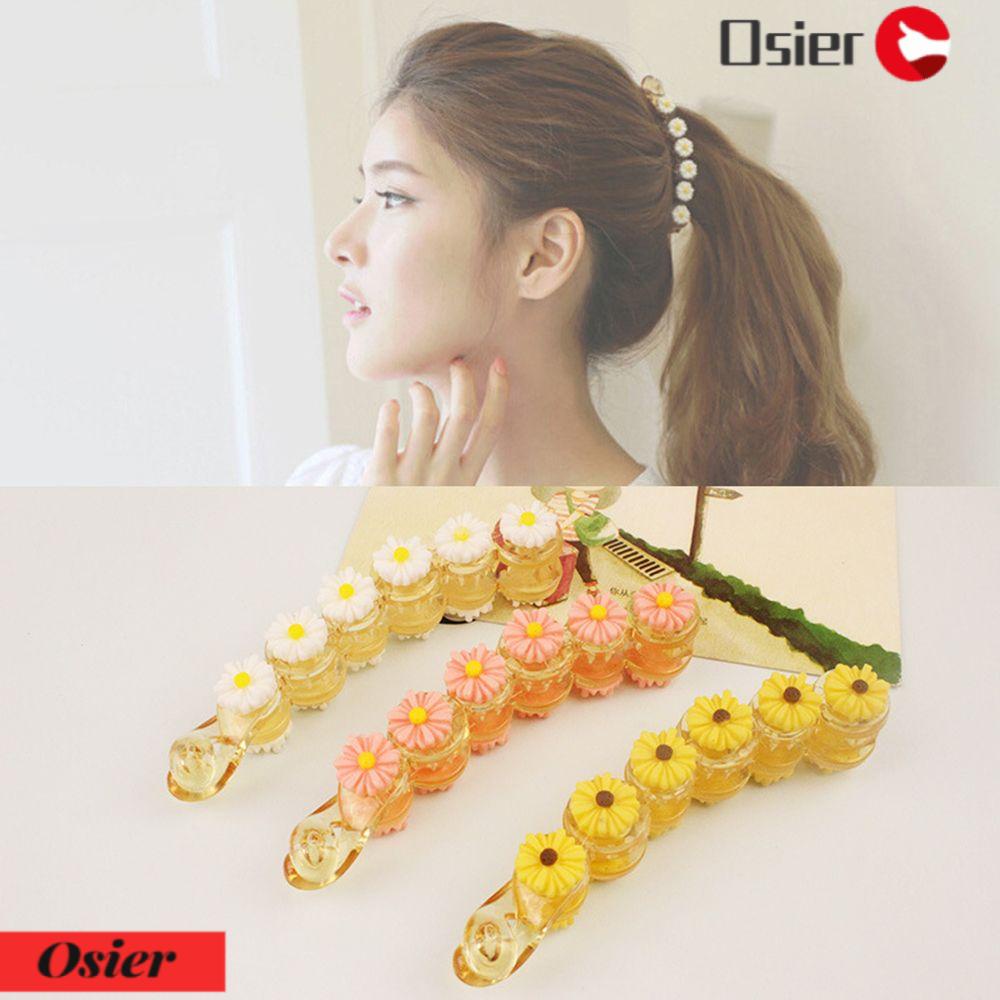 OSIER1 Kẹp Tóc Đuôi Ngựa Thời Trang Giá Đỡ