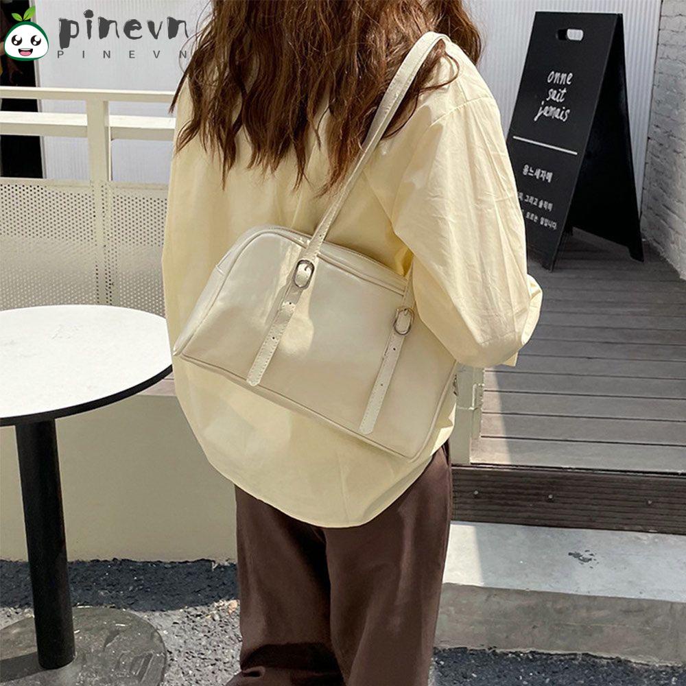 PINEVN Túi Đeo Vai Cỡ Lớn Thiết Kế Giản Dị Thời Trang
