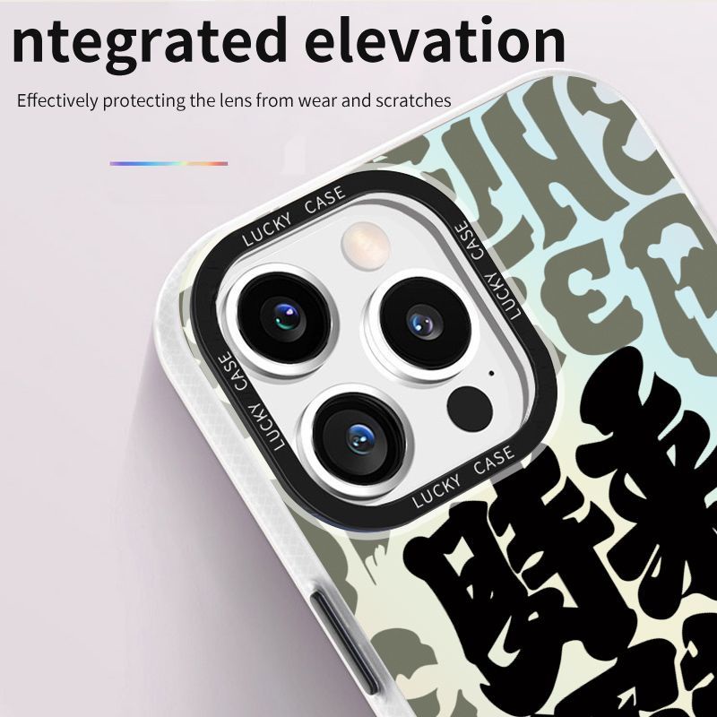 Ốp Điện Thoại Màu Laser In Chữ Thời Gian Chạy Bộ Cho Iphonexr12678Plus 1314