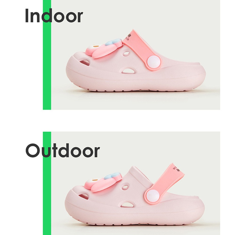 SANRIO Xăng đan Đi Biển Chống Trượt Họa Tiết Cinnamoroll Kuromi My Melody Dễ Thương Cho Bé Gái