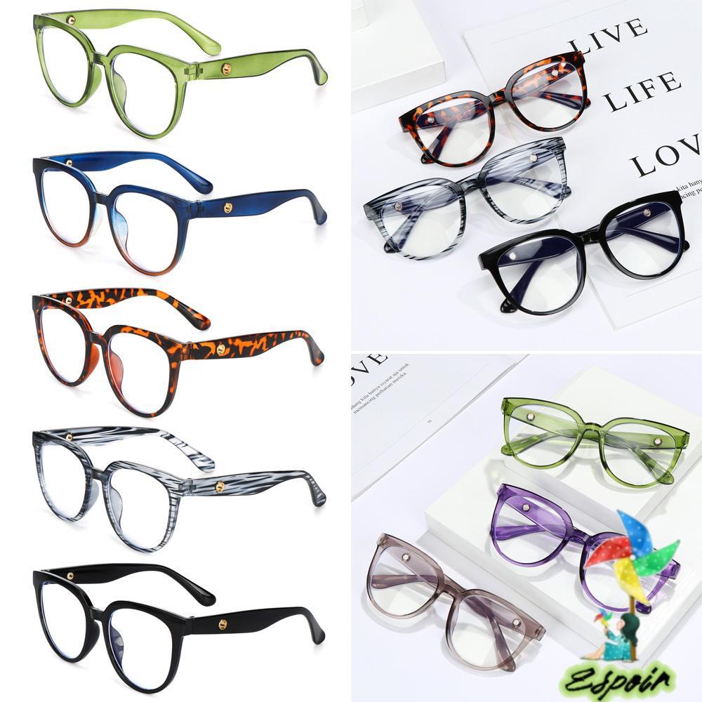 ESPO Mắt Kính Gọng Tròn Chống Tia UV Thời Trang