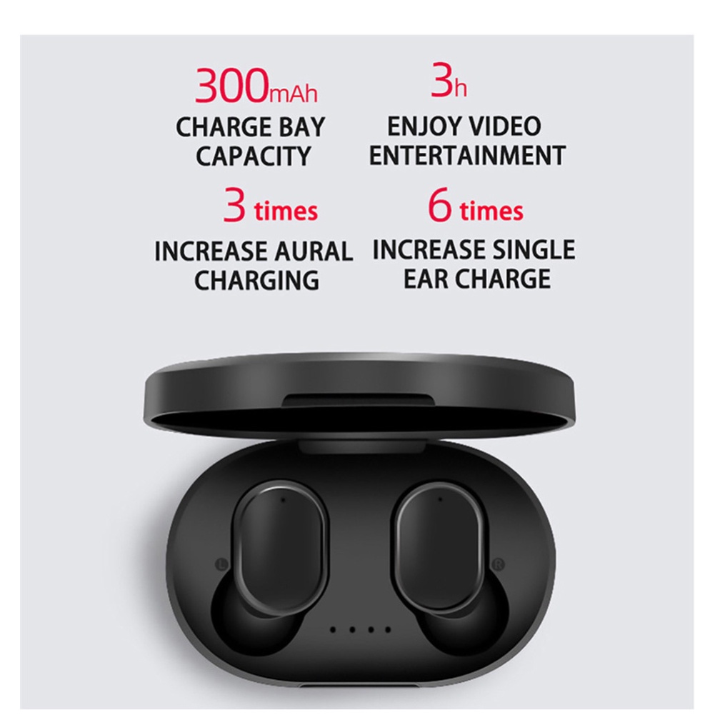 Vitog Airdots A6S Bluetooth 5.0 Noise Canceling Wireless In-Ear Headphones For Xiaomi Redmi Huawei Samsung Phones