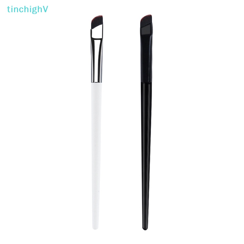 1 Cọ Trang Điểm Kẻ Mắt / Lông Mày Đầu Dẹt Siêu Mỏng Chuyên Nghiệp