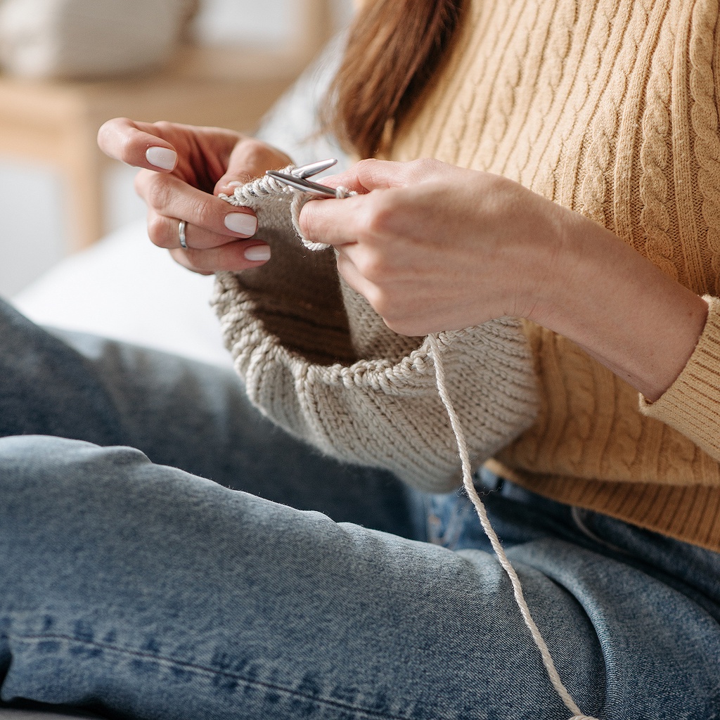 3 chiếc 2-5 mm vòng kim đan kim loại đan kim loại vòng kim đặt đan bé tay áo vớ phụ kiện