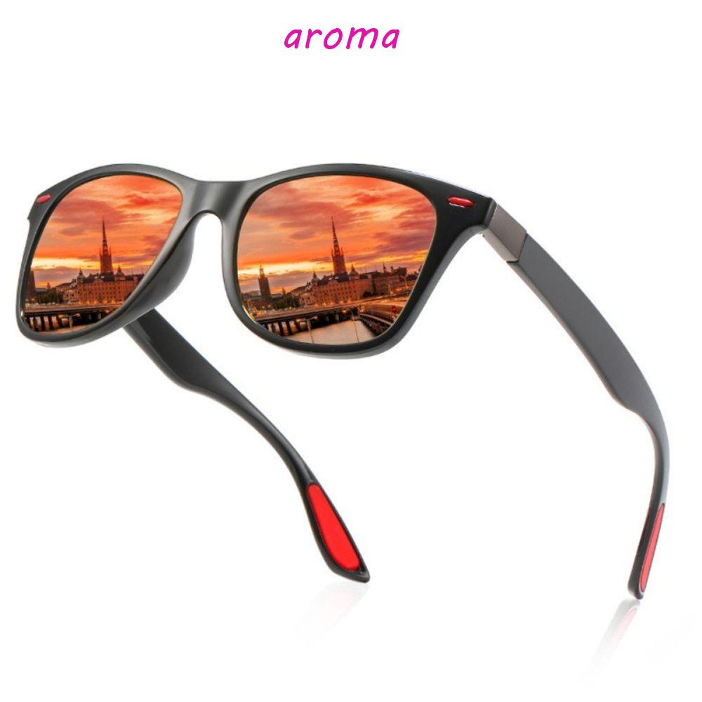 AROMA Kính Mát Phân Cực Chất Lượng Cao Phong Cách Cổ Điển Cho Nam