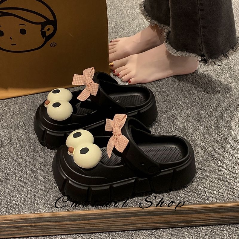 Cattail dép dép nữ dép bánh mì nữ dép bánh mì nữ Chống Trượt 063010