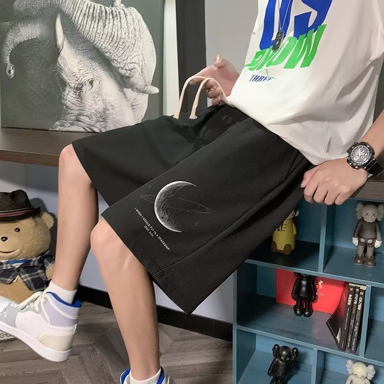 Niche Quần Short Thể Thao Mùa Hè Chính Hãng Phong Cách Đường Phố Cho Nam