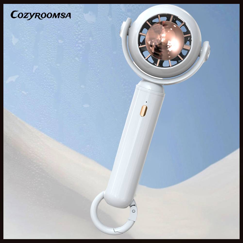 Quạt Làm Mát Cầm Tay 1200mAh Tiện Dụng Cho Gia Đình / Văn Phòng / Trường Học