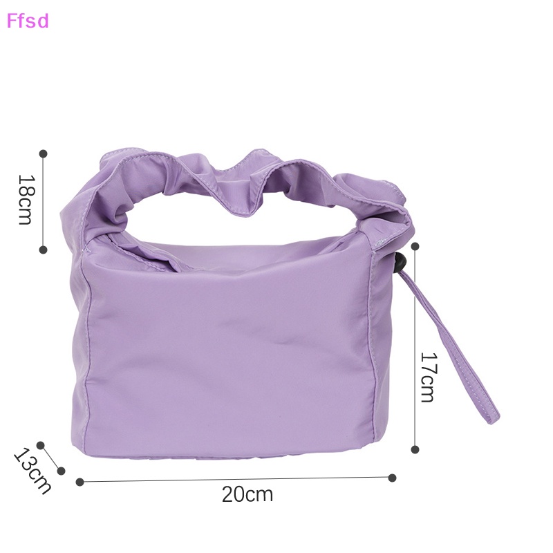 {Ffsd} Túi Xách Đeo Dưới Cánh Tay Cỡ Lớn Bằng Polyester Có Khóa Nam Châm Đơn Giản Thời Trang Mùa Xuân Dành Cho Nữ Bán Chạy * Hàng Ngày