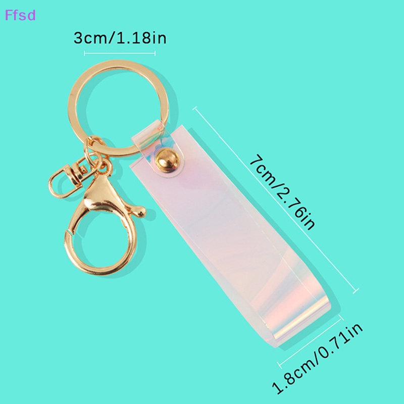 {Ffsd} Mặt Dây Chuyền Laser Họa Tiết Thanh Lịch Dễ Thương Có Móc Khóa Và Dây Đeo Điện Thoại Trang Trí Ví * Bán Chạy Cho Nữ