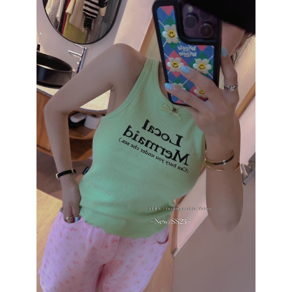 Áo ba lỗ lo.cal mer.maid cuốn biên