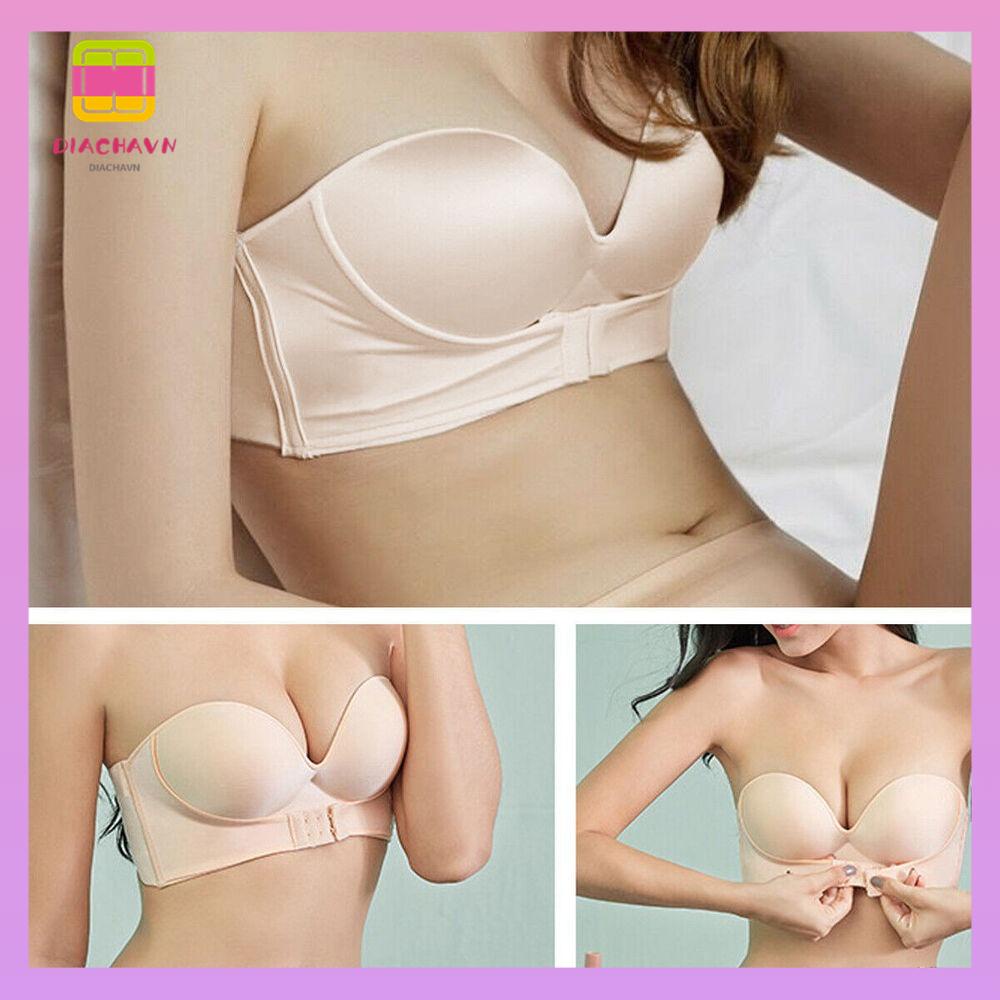 DIACHAVN Áo Lót Nâng Ngực Không Dây Chống Trượt Thoải Mái Dành Cho Nữ