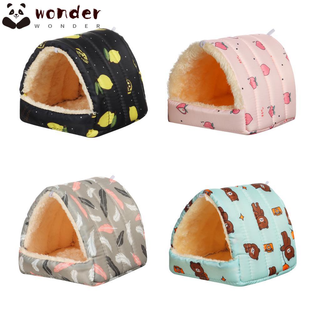 WONDER Nhà Mềm Mini Cho Hamster / Thỏ / Sóc / Heo Tiện Dụng