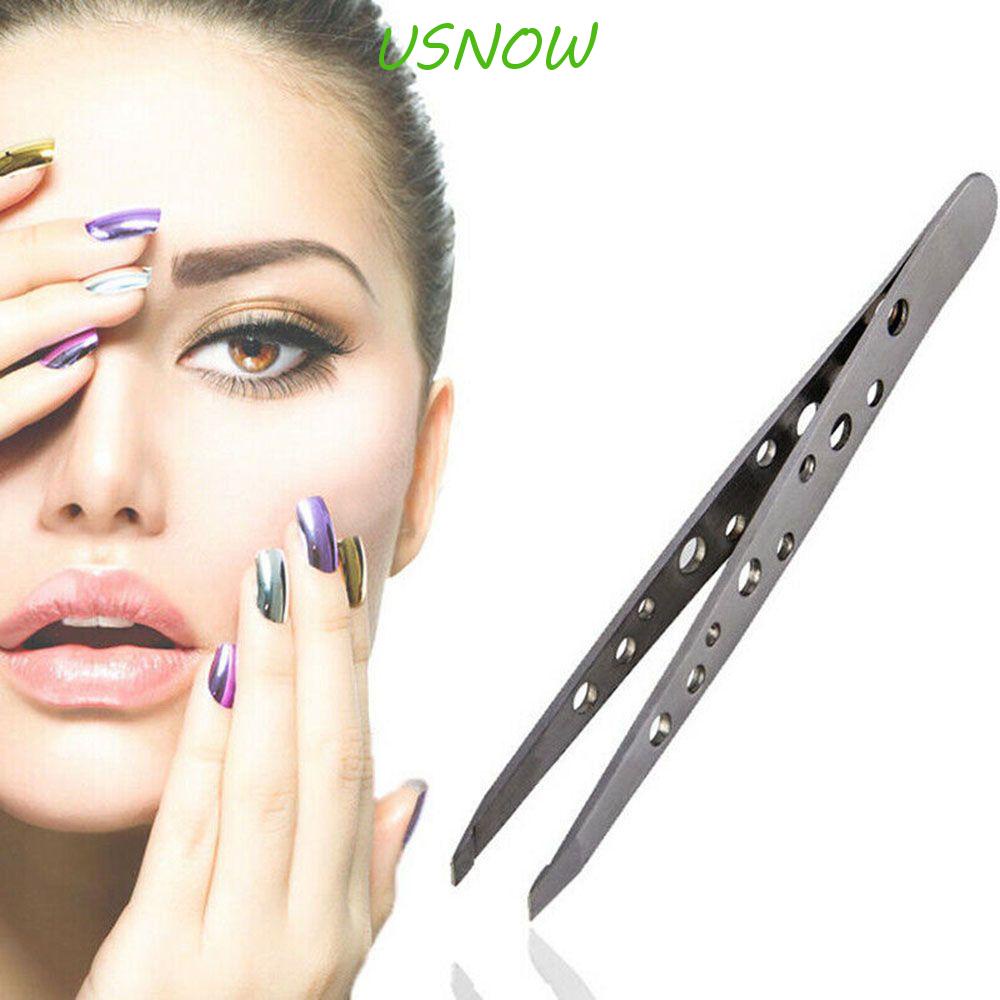 USNOW Nhíp Inox Gắp Đồ Trang Điểm Chuyên Nghiệp Thời Trang