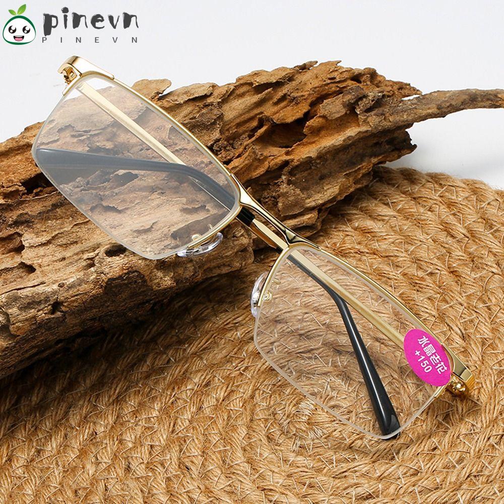 PINEVN Kính Đọc Sách Nửa Gọng Đơn Giản Thời Trang Sự Bảo Vệ