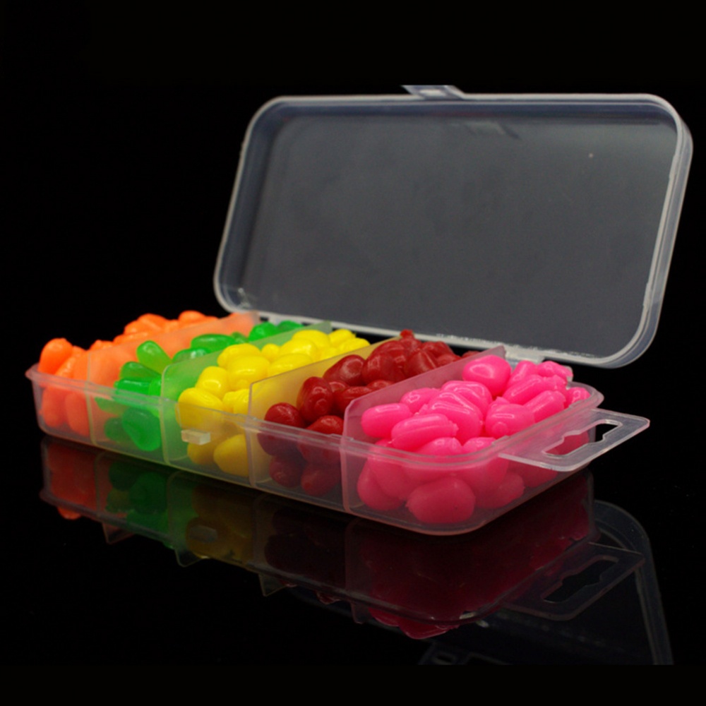 200 Mồi Câu Cá Mềm Hình Hạt Bắp