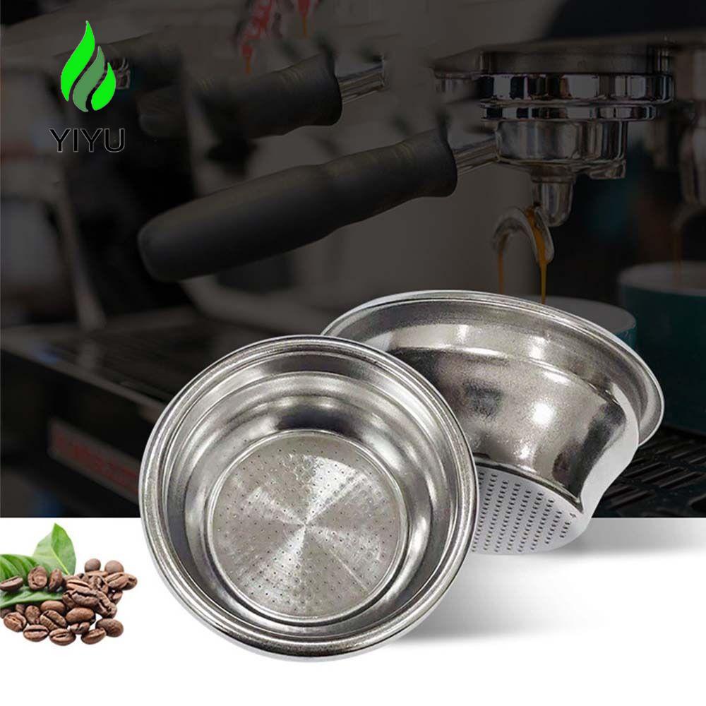 YIYU 1 / 2 Cốc Lọc Cà Phê Bằng Thép Không Gỉ Thiết Kế Nhỏ Gọn Tiện Dụng Cho Gia Đình