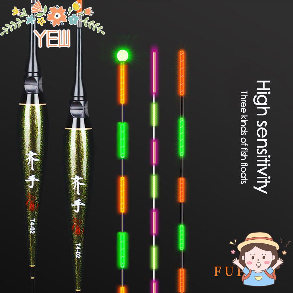 YEW Rocky Phao Nổi Câu Cá Hình Tam Giác Có Đèn LED Tiện Dụng