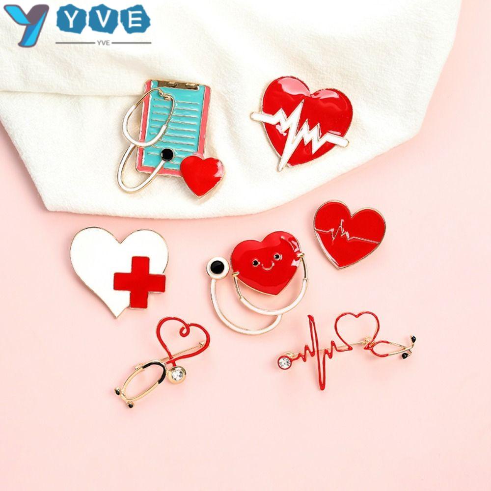 YVE Trâm Cài Áo Hợp Kim Tráng Men Thủ Công Mới Cho Nữ