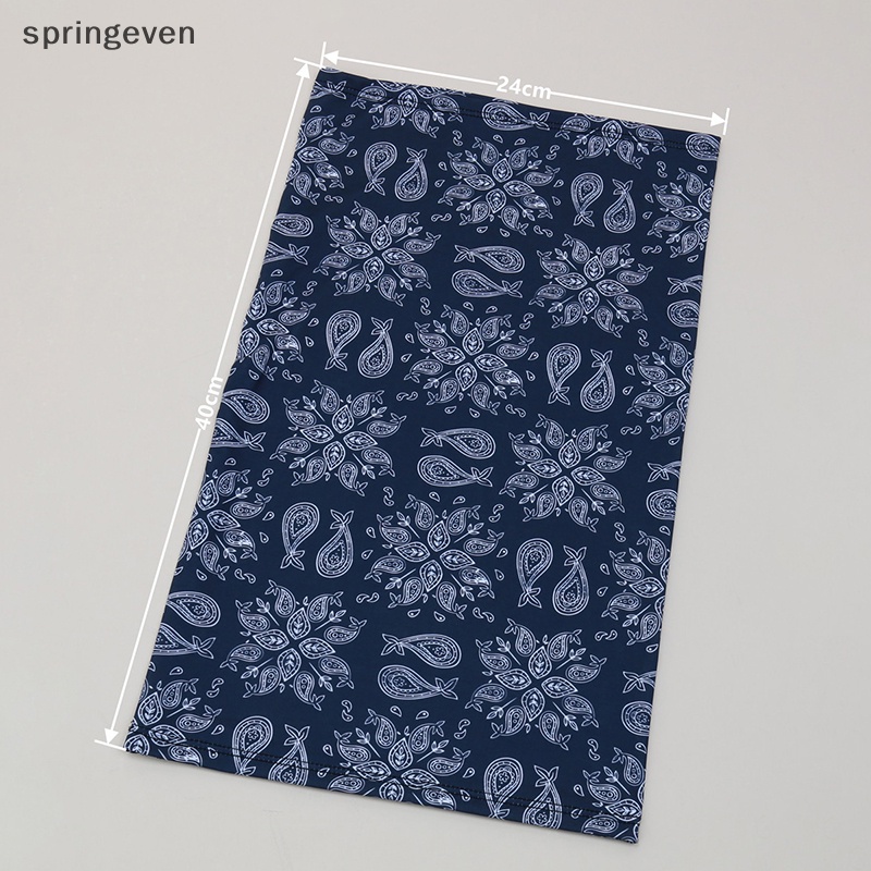 Khẩu Trang Chống Nắng Bằng Nylon Lụa Lạnh Thoáng Khí Bảo Vệ Khỏi Tia UV Cho Nam