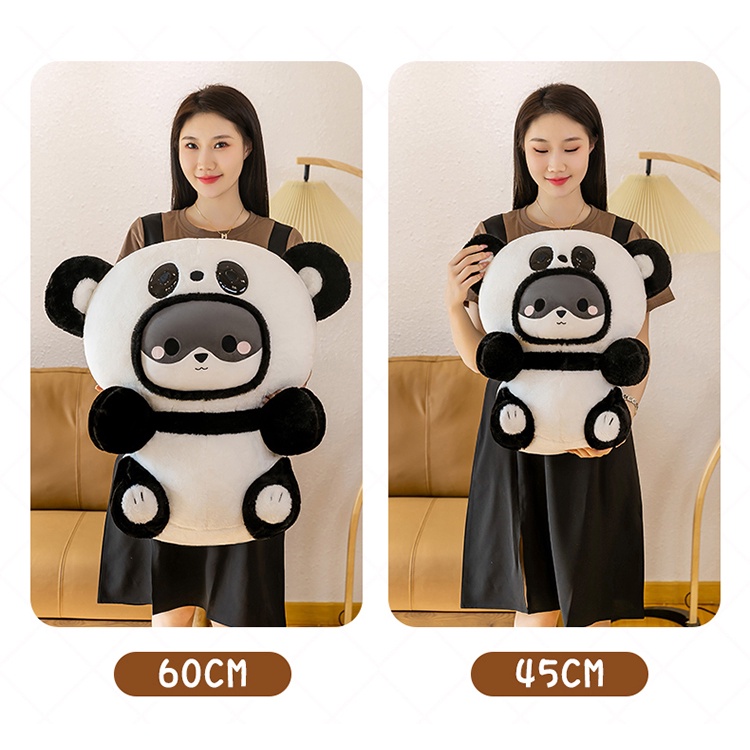 Thú Nhồi Bông Biến Hình Cún Cưng / Thỏ Tuyết Làm Quà Tặng Cho Bạn Gái / Bé Trai