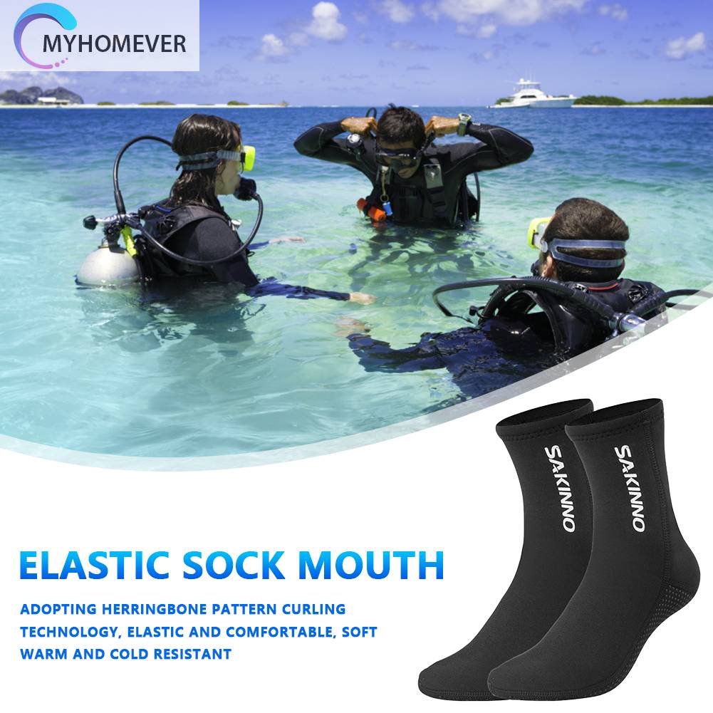 Vớ Đi Biển Unisex Chống Trầy Xước Ấm Áp Chống Lạnh Cho Thể Thao Dưới Nước