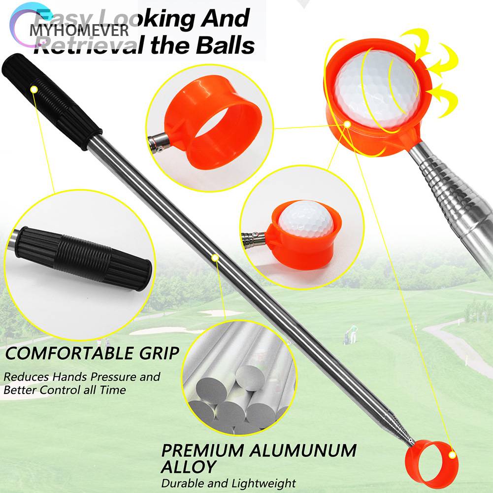 Dụng Cụ Nhặt Bóng Golf Tiện Lợi 9ft / 12ft