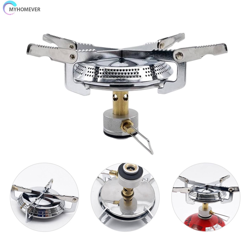 Bếp Gas Cắm Trại Một Mảnh Công Suất Cao Có Thể Gấp Gọn Tiện Dụng