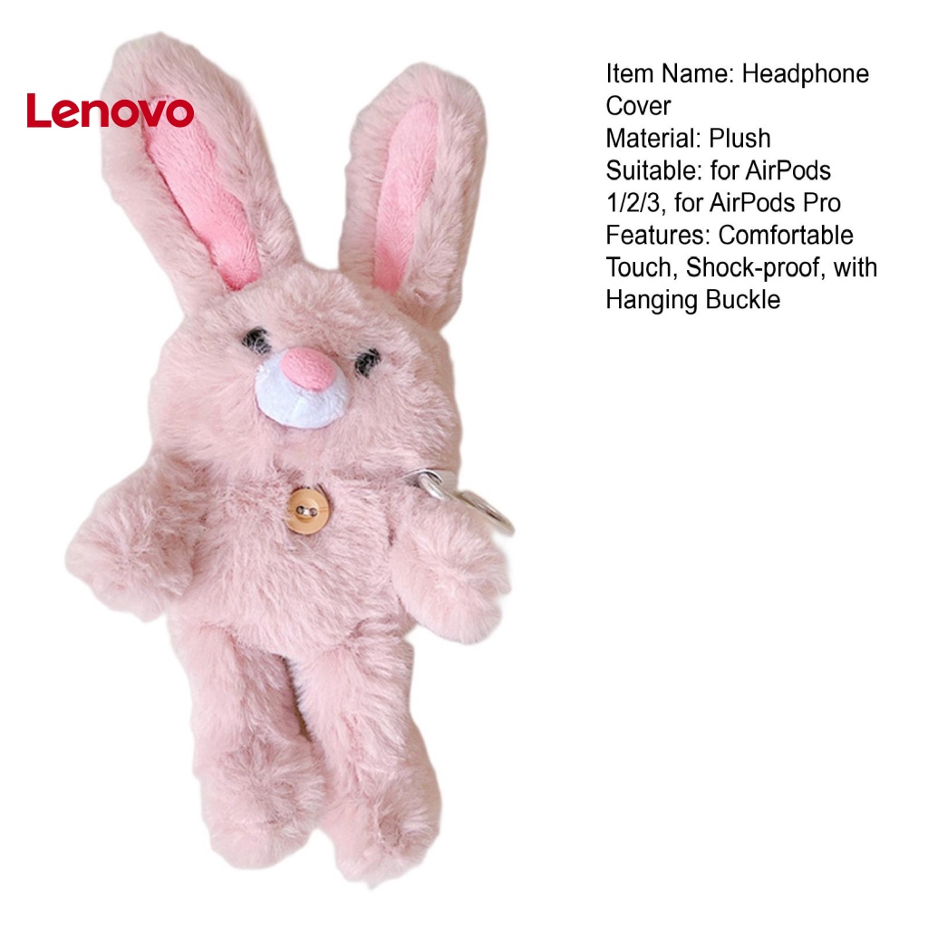 Vỏ Bảo Vệ Hộp Sạc Tai Nghe AirPods 1 / 2 / 3 / Pro Hình Thỏ Bông Hoa Hướng Dương Gắn Móc Treo Chống Rơi / Sốc