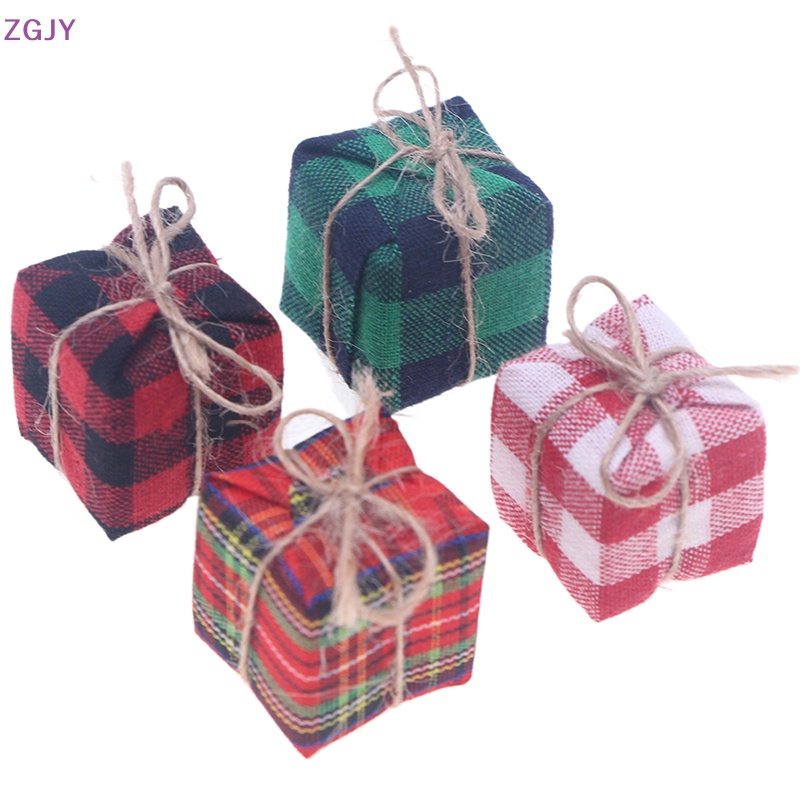 Set 5 Hộp Quà Đồ Chơi Trang Trí Nhà Búp Bê Phong Cách Scotland Mới