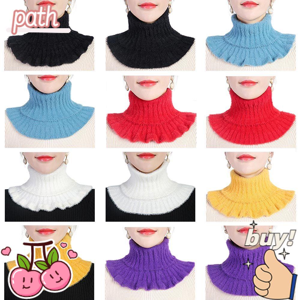 PATH Cổ Áo Giả Dày Dặn Chống Gió Có Thể Tháo Rời Thời Trang Cho Nữ