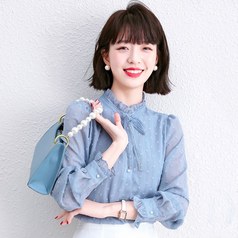 Áo Sơ Mi Chiffon Cao Cấp Thời Trang Mùa Thu Mới 2023 Cho Nữ