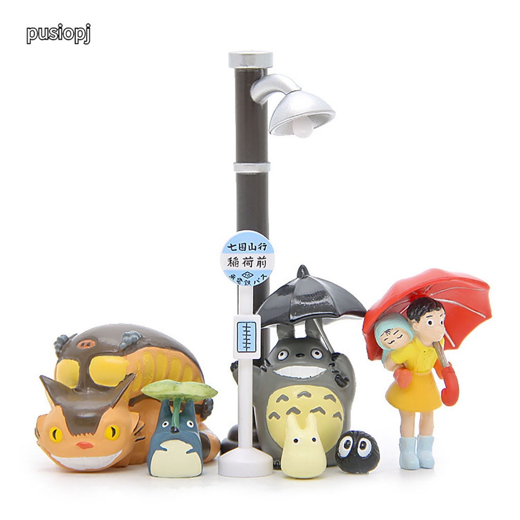 Bộ 8 Mô Hình Nhân Vật Hoạt Hình Ghibli My Neighbor Totoro