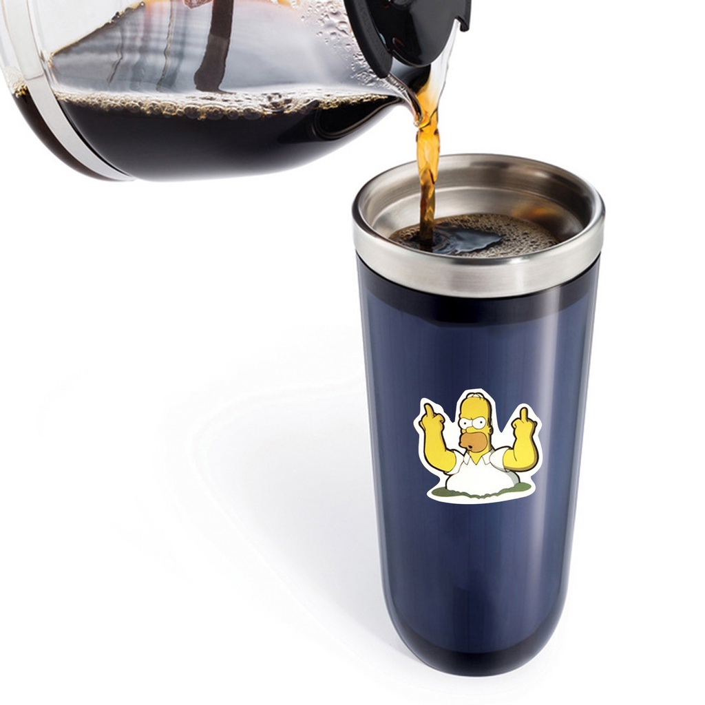 Set 50 Miếng Dán PVC Cách Nhiệt Họa Tiết Hoạt Hình Trang Trí Nhật Ký / Nhà Cửa