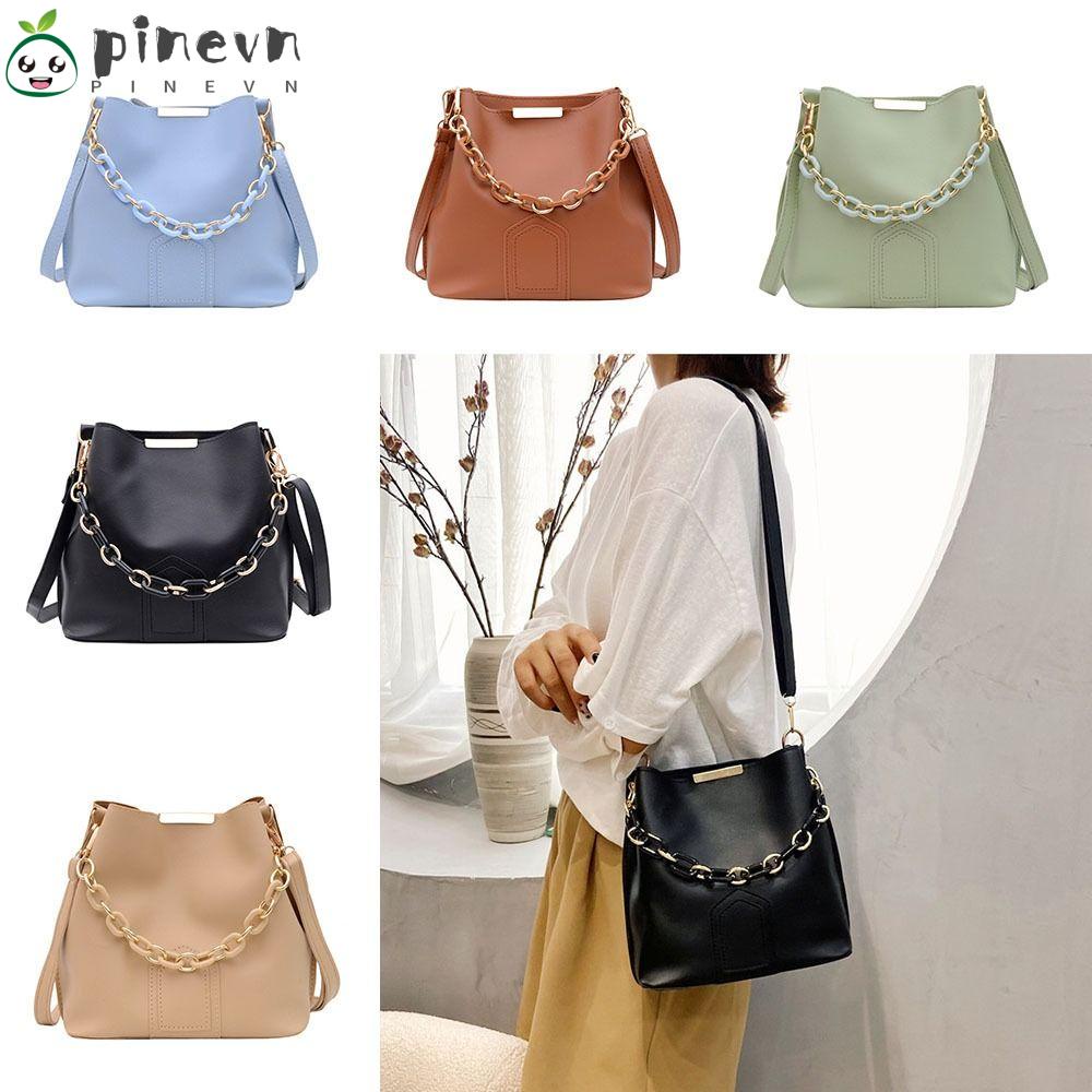 PINEVN Túi Xách Nữ Vải Mềm Dung Tích Lớn