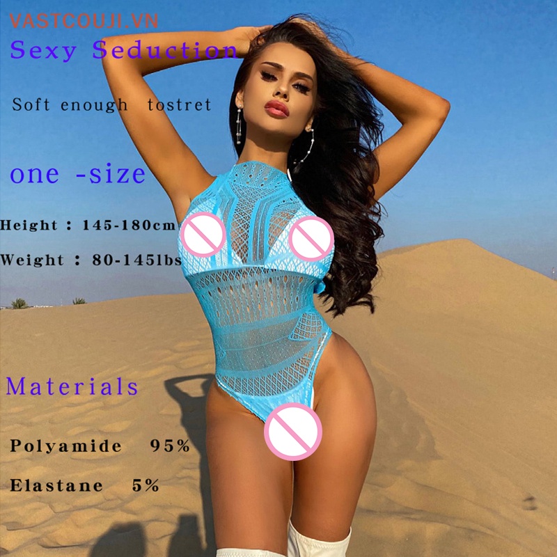 Bộ Đồ Bơi Bikini Dạng Lưới Phối Ren Hở Lưng Quyến Rũ Cho Nữ