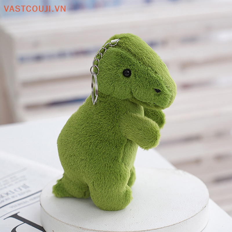 1 Móc Khóa Khủng Long Nhồi Bông 13cm Dễ Thương