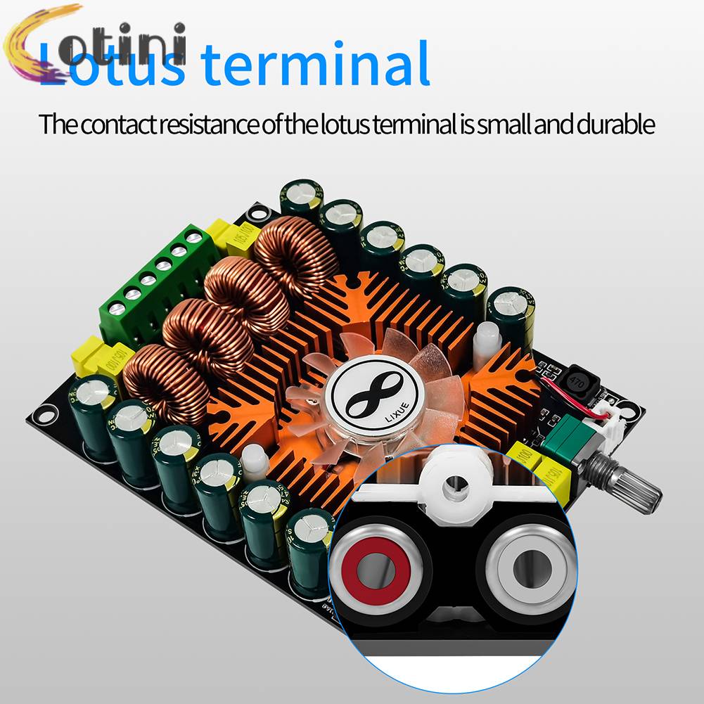 Bảng Mạch Khuếch Đại Âm Thanh TDA7498E 2.0 160Wx2 DC 12V-36V