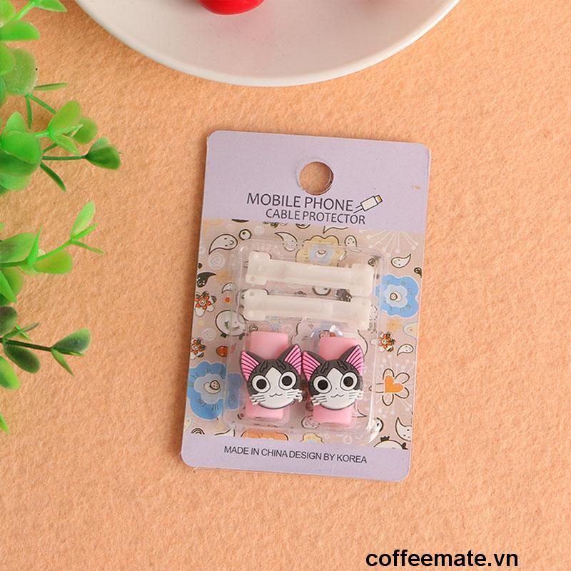 ⚡Nút Gắn Bảo Vệ Dây Cáp Sạc, Tai Nghe Hình Thú Hoạt Hình Ngộ Nghĩnh