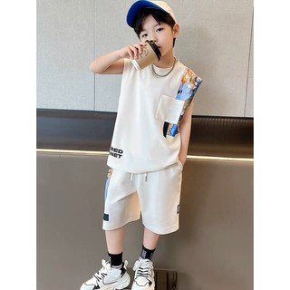Bộ thun sát nách bé trai LD2344