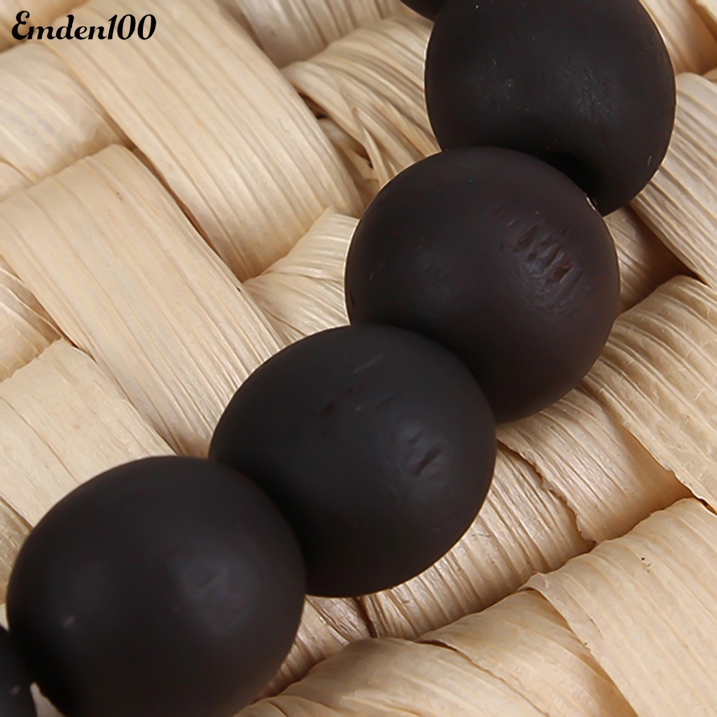 Vòng Tay Chuỗi Hạt Gỗ Phong Cách Vintage Cho Nam Và Nữ