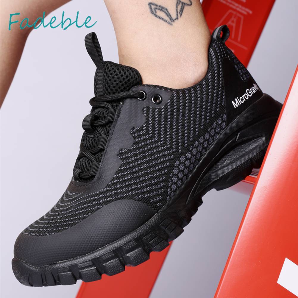 Giày Tây Mũi Thép Thoáng Khí Chống Đâm Thủng Cho Nam Nữ