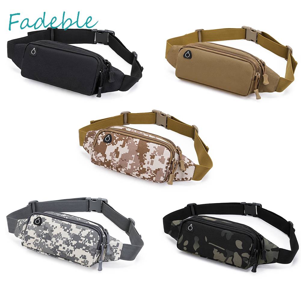 Túi Đeo Hông Thể Thao Thoáng Khí Có Khóa Kéo