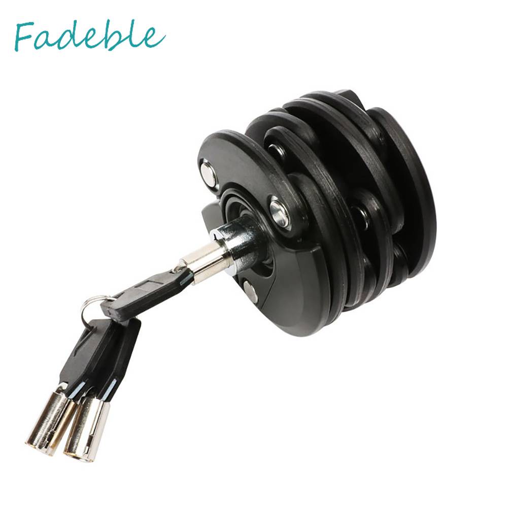 Dây Xích Khóa Xe Đạp / Xe Máy Bằng Hợp Kim Thép Cao Cấp