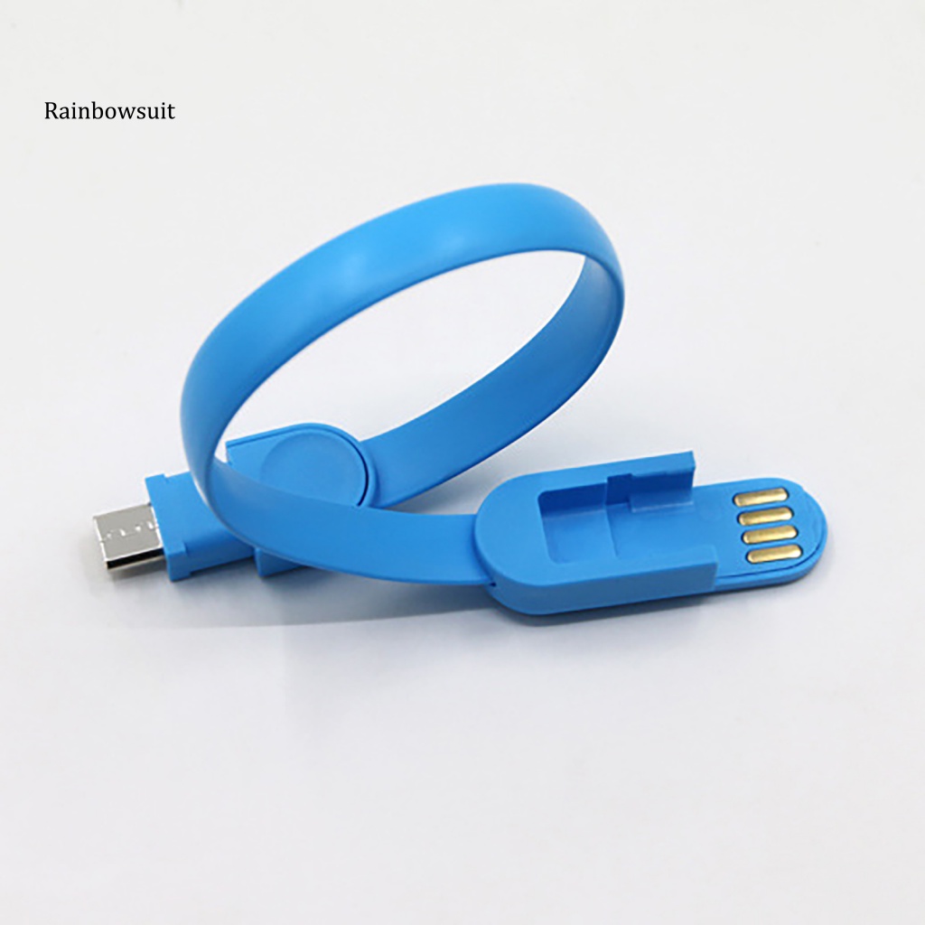 Dây Cáp Sạc Micro USB Type-C Thiết Kế Vòng Đeo Tay 8-pin An Toàn Cho Android