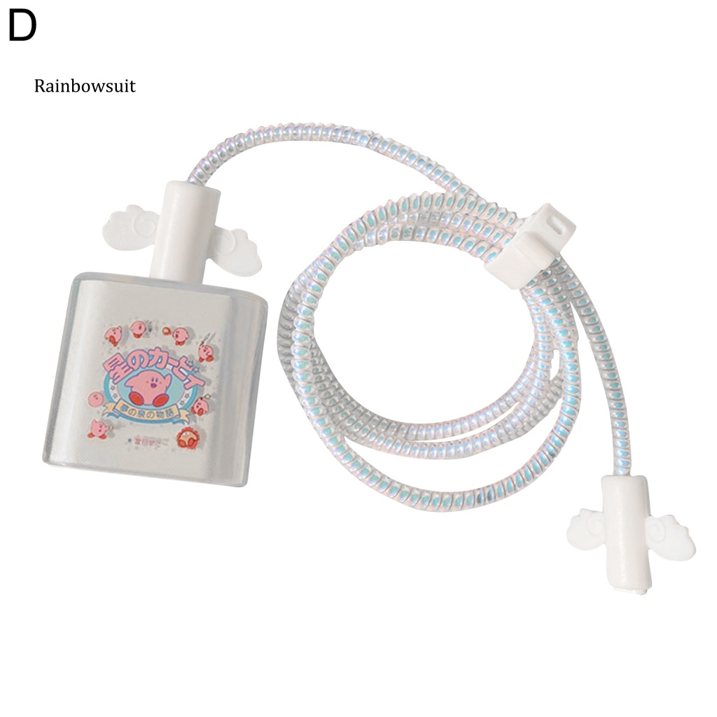 Vỏ Bảo Vệ Đầu Sạc Điện Thoại iPhone 5W / 18 / 20W Họa Tiết Hoạt Hình Dễ Thương