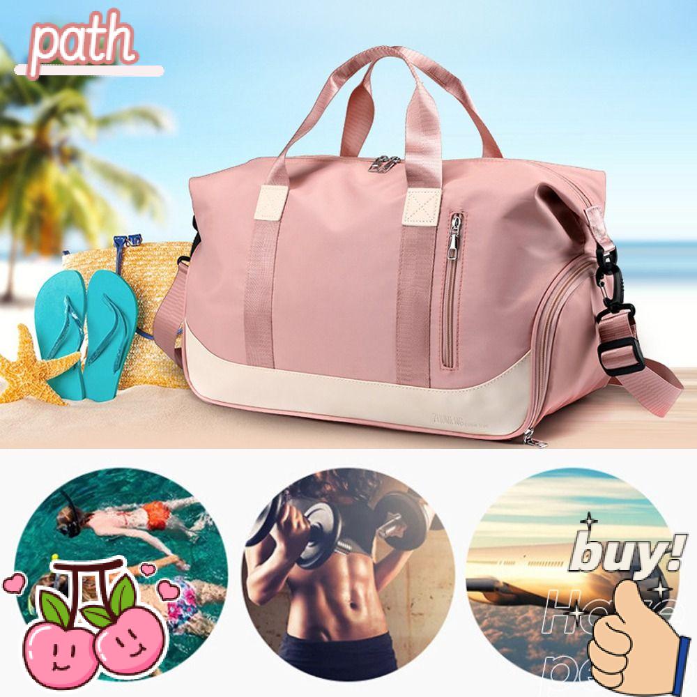 PATH Túi Xách Du Lịch / Tập Gym Chia Ngăn Khô Ướt Bằng Chất Liệu Nylon Chống Thấ